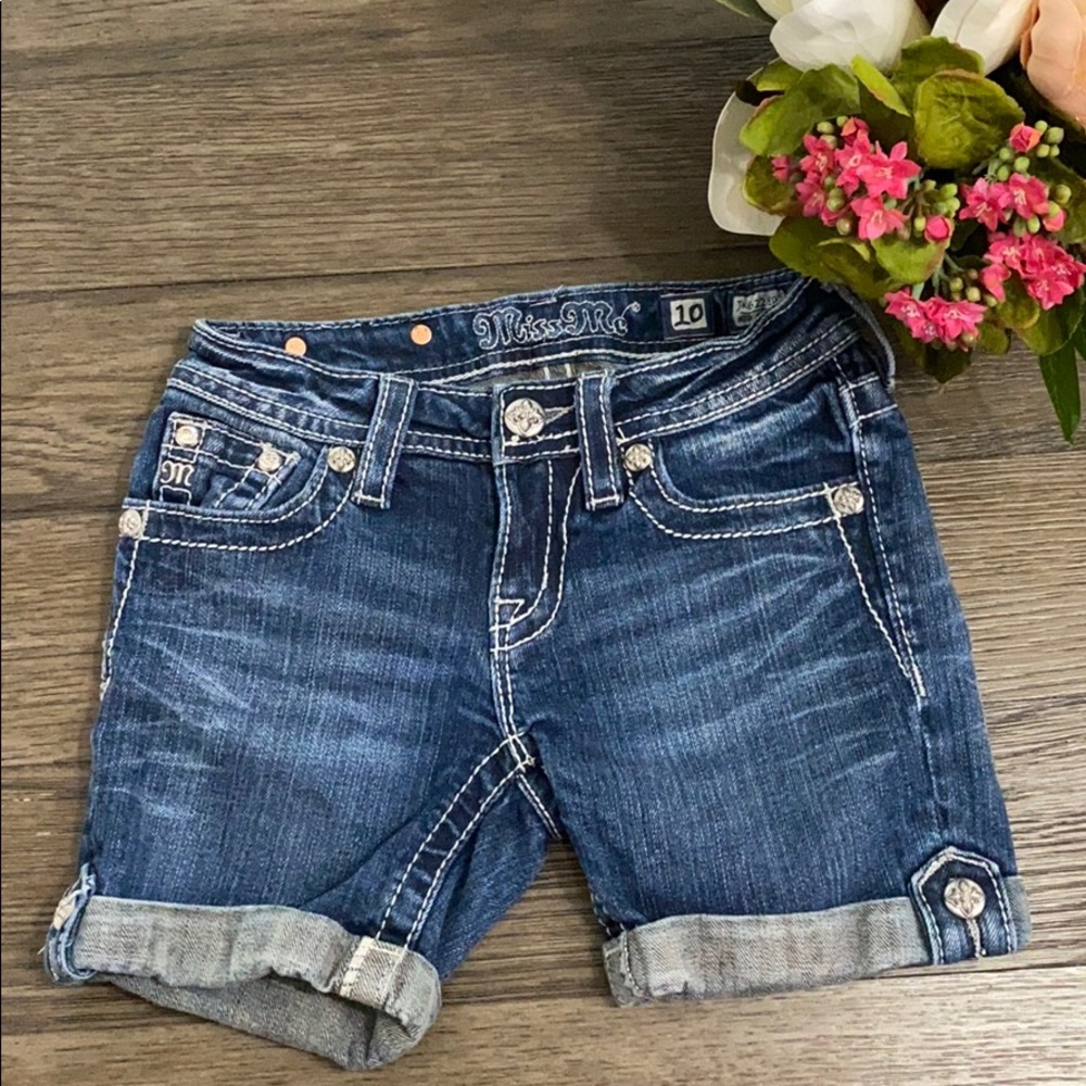 Miss Me mid rise girl’s shorts